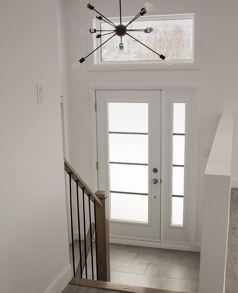 entrée de maison moderne