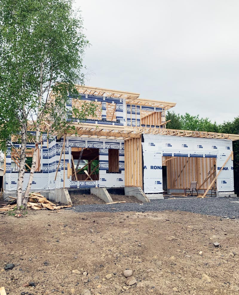 maison en construction